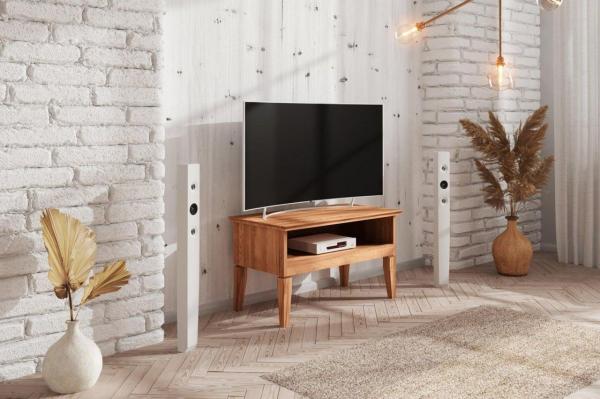 TV-Lowboard LENNES Buche massiv 87x50x45 cm