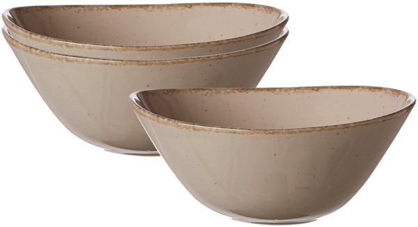 Ritzenhoff & Breker Casa Servierschale oval 3er Set grau