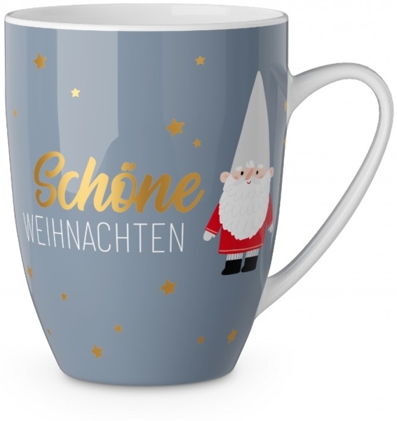 Weihnachtstasse Kaffee Tee Tasse Becher 0,25l Geschenk la vida Zwerg 9501641