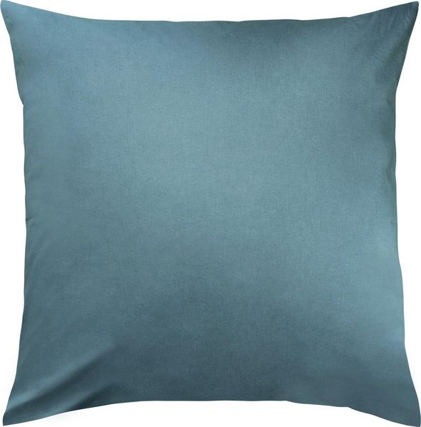 Traumschlaf 'Premium Interlock' Kissenbezug, Baumwolle rauchblau, 40x40 cm