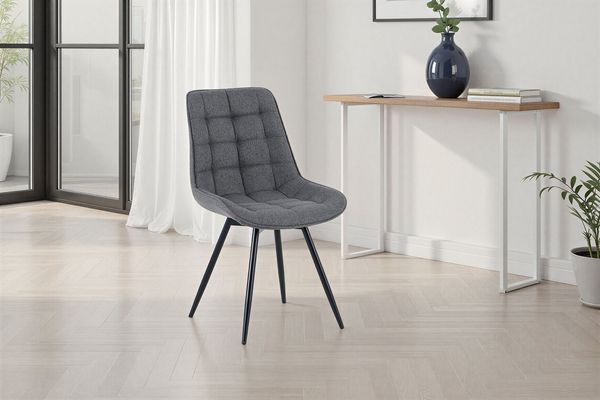 OTTO home Esszimmerstuhl Catania (Set, 2 St), bequemer Stuhl, 360 Grad drehbar in verschiedenen Stoffen und Farben.
