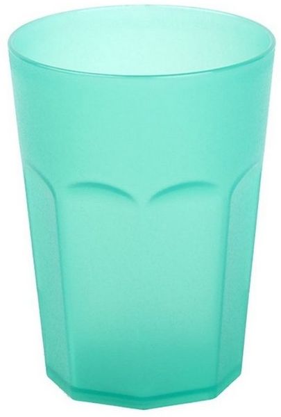 Engelland Becher Plastikbecher in modernen Neonfarben, Mehrweg, 1-tlg, Kunststoff, spülmaschinengeeignet, bruchfest, wiederverwendbar, 250 ml, 0,25 Liter