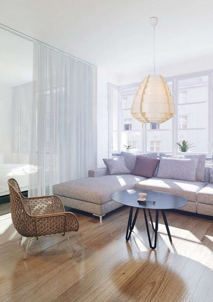 näve Pendelleuchte Malmö, ohne Leuchtmittel, traubenförmig, nordisches Design, exkl. 1x E27 max. 40 W, Höhe 144cm