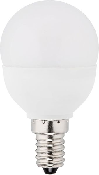MÜLLER-LICHT LED Lampe MiniGlobe ersetzt 25 W, Plastik, E14, 3 W, weiß, 1er Set [Energieklasse G]