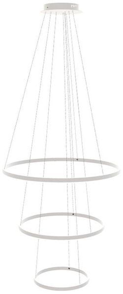 s.luce LED Ring Hängeleuchte 3-flammig Zentrisch Weiß Ø 80 | 60 | 40cm