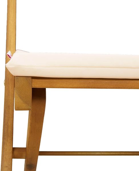 vidaXL Außen Bistro-Stühle 8 pcs Cremeweiß 40 x 53 x 80 cm 3416288 Bild 9