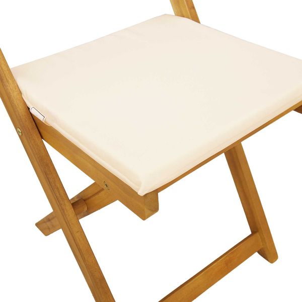 vidaXL Außen Bistro-Stühle 8 pcs Cremeweiß 40 x 53 x 80 cm 3416288 Bild 10