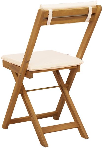 vidaXL Außen Bistro-Stühle 8 pcs Cremeweiß 40 x 53 x 80 cm 3416288 Bild 8