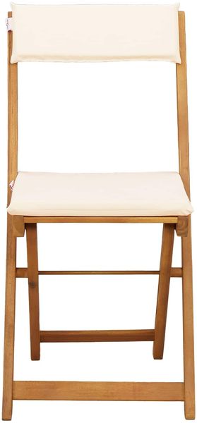 vidaXL Außen Bistro-Stühle 8 pcs Cremeweiß 40 x 53 x 80 cm 3416288 Bild 6