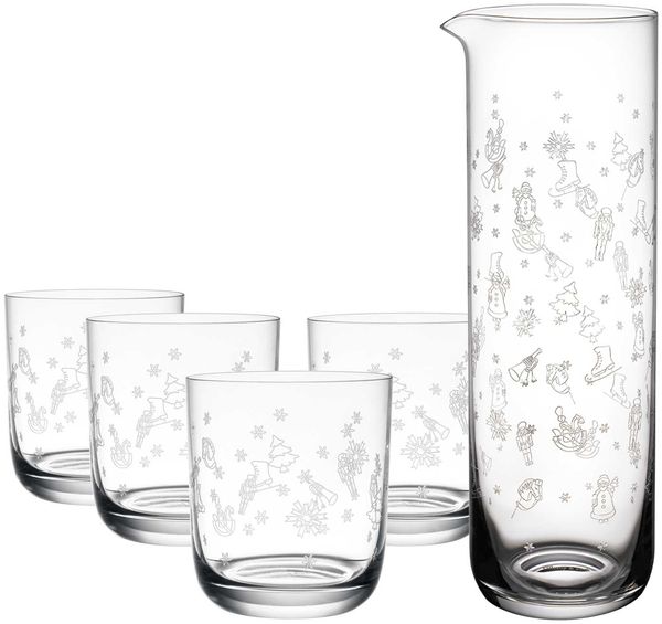 Villeroy & Boch Toy's Delight Trinkgläserset mit Karaffe 5-teilig