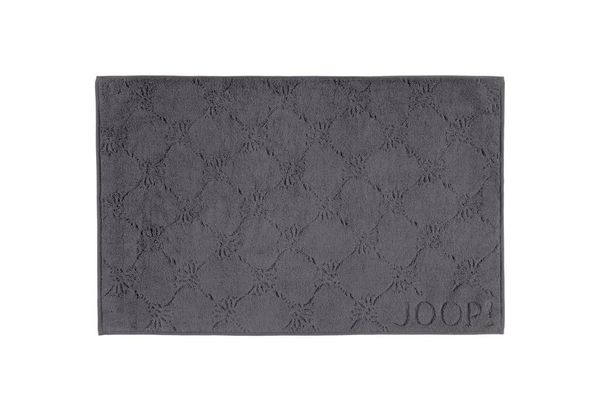 JOOP! Duschmatte Uni Cornflower 1670, 100% Baumwolle, eingewebtes JOOP!-Logo