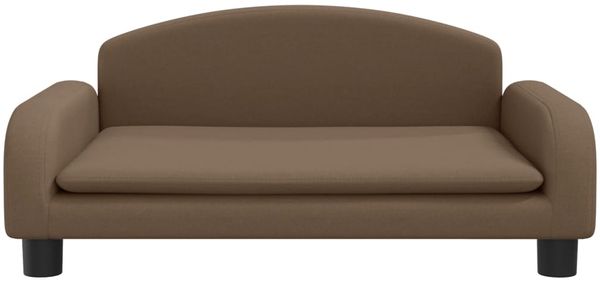 vidaXL Hundebett Braun 70x45x30 cm Stoff Bild 3