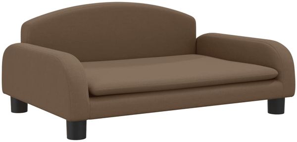 vidaXL Hundebett Braun 70x45x30 cm Stoff Bild 2