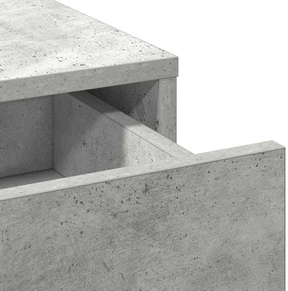 vidaXL Schminktisch mit Regal Grau 78,5 x 41 x 135 cm Holzwerkstoff 3334194 Bild 8