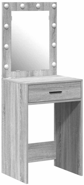 vidaXL Schminktisch Graues Sonoma 50 x 41 x 135 cm Holzwerkstoff 865042