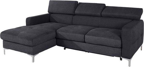 COTTA Ecksofa Sammy L-Form, mit Kopfteilverstellung, wahlweise mit Bettfunktion & Bettkasten