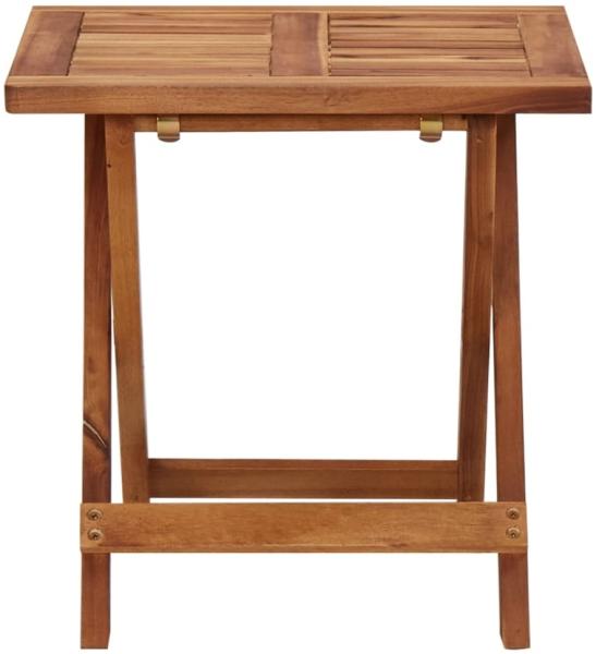 vidaXL Sonnenliegen 2 Stk. mit Tisch Massivholz Akazie 3104966 Bild 2