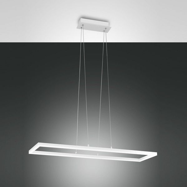 FABAS LUCE No. 3394-45-102 LED Pendeleuchte Bard weiss 92x32 dimmbar