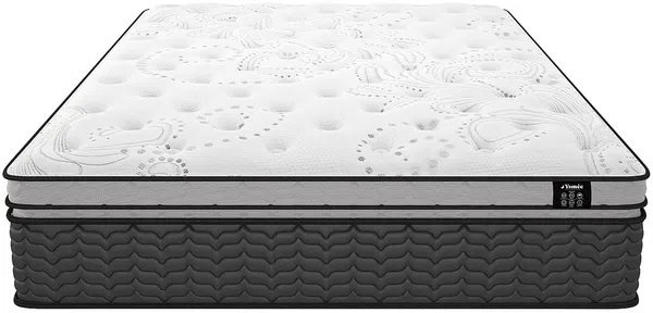 Vente-unique - GAMIANI Mattress and bed base set Holz, PlatteStoff Beige - B 180 cm x H 30 cm x L 200 cm Bild 3