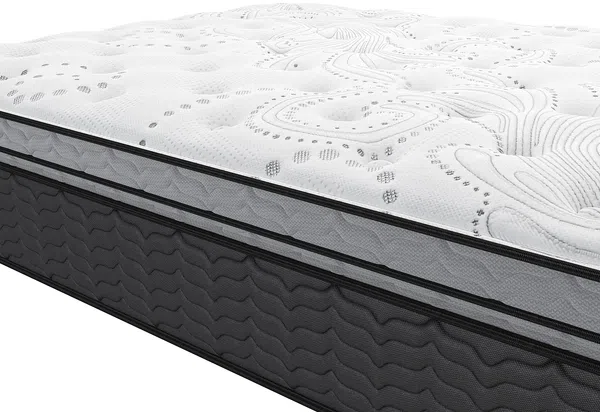 Vente-unique - GAMIANI Mattress and bed base set Holz, PlatteStoff Beige - B 180 cm x H 30 cm x L 200 cm Bild 6
