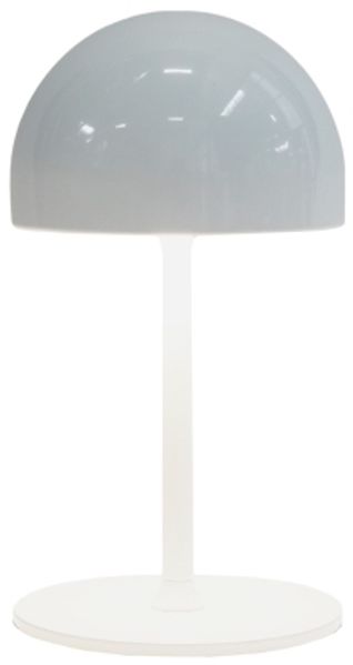 Sirius wiederaufladbare Timer-Tischlampe - weiß - H 22 cm