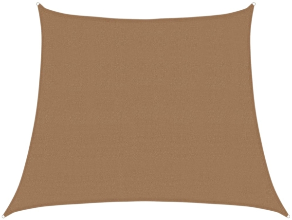 vidaXL Sonnensegel 160 g/m² Taupe 3/4x3 m HDPE 311434