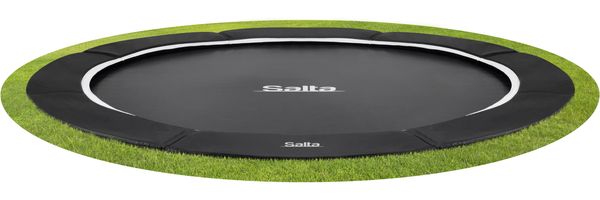 Salta 'Royal Baseground' Trampolin ab 5 Jahren, maximal belastbar bis 120 kg, schwarz, Ø366 cm Bild 2