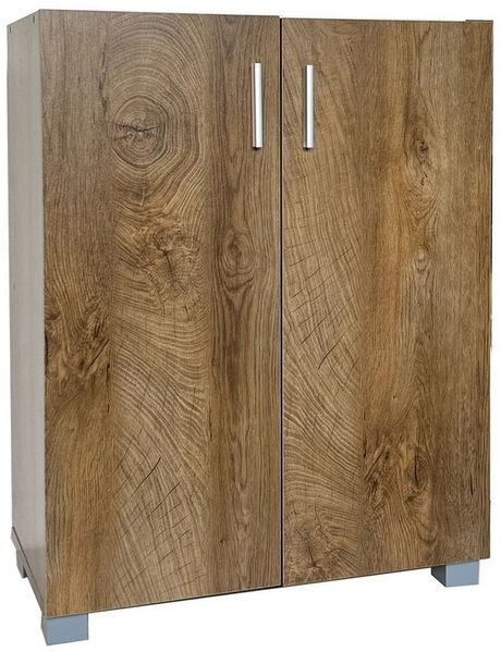 HTI-Living Sideboard Sideboard 2 Fächer Thekla Eiche (Stück, 1 St, 1 Sideboard), Kommode Midischrank