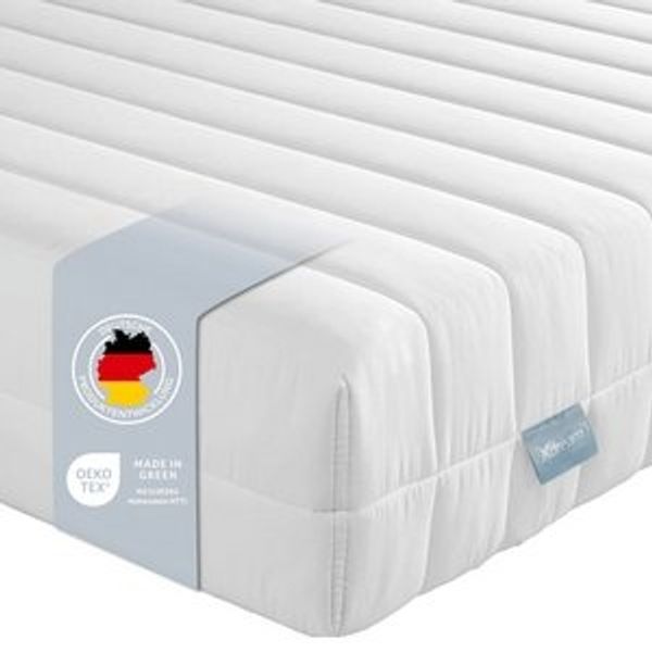 XDREAM Pure | Orthopädische 7-Zonen Kaltschaummatratze mit Öko-Tex Zertifikat | Rollmatratze | Made in EU | Härtegrad 3 (H3) |80x200 cm Bild 6