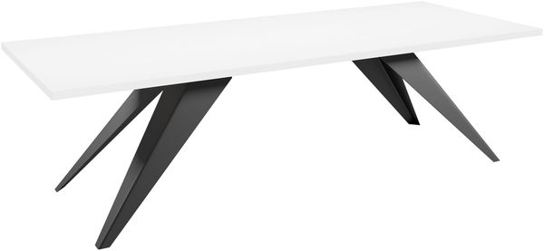 Esstisch Volnaw 140 mi 2 Einlegeplatten, Beine aus Stahl (Farbe: Schwarz / Eiche Craft Gold) Bild 4