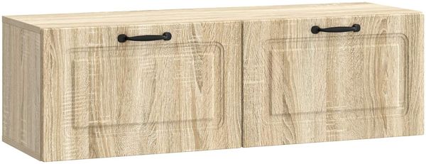 vidaXL Wandmontierter TV-Schrank Sonoma-Eiche 98 x 31 x 30 cm 899407