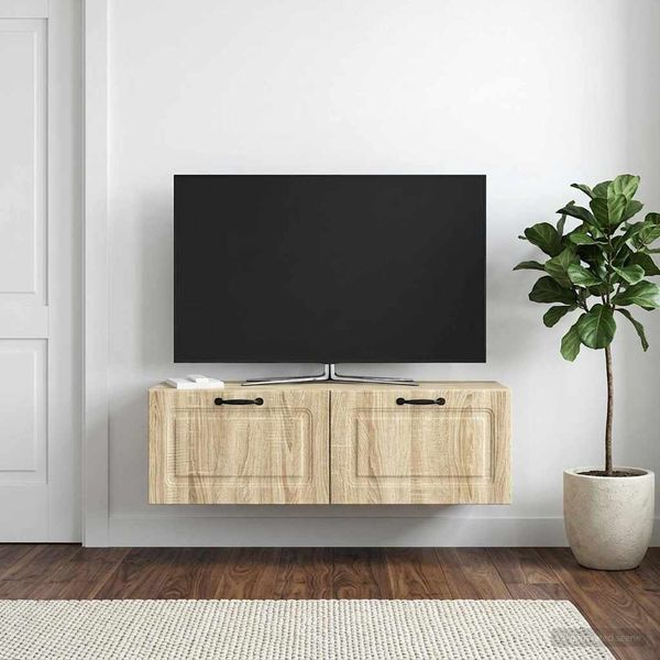 vidaXL Wandmontierter TV-Schrank Sonoma-Eiche 98 x 31 x 30 cm 899407