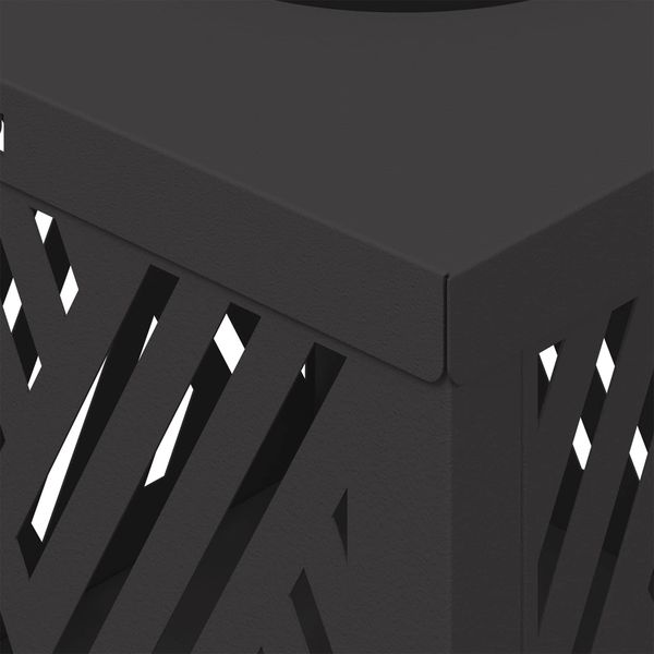 vidaXL Solar LED Weg Licht 2 pcs Schwarz Kalt gewalzter Stahl 879730 Bild 10