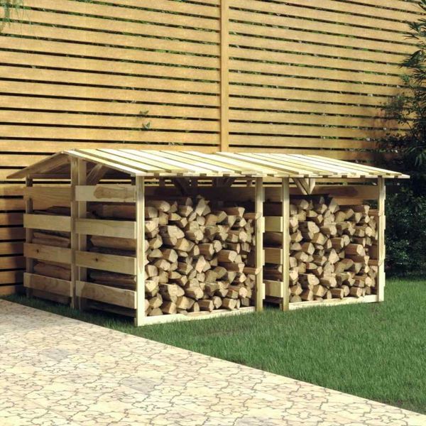 vidaXL Pergolen mit Dach 4 Stk. 100x90x100 cm Kiefernholz Imprägniert 3096646
