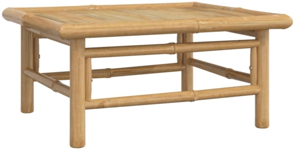 vidaXL 7-tlg. Garten-Lounge-Set mit Hellgrauen Kissen Bambus 3155101 Bild 10