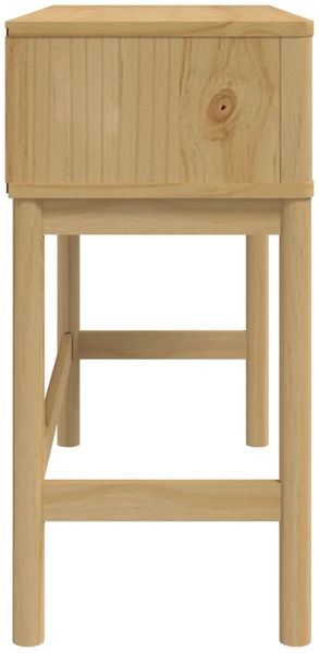 Konsolentisch, Beistelltisch, Konsole FLORO Wachsbraun 89,5x36,5x73cm Massivholz Kiefer Bild 6
