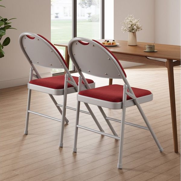 GarveeMore Klappstuhl Gästestuhl Klappstuhl Campingstuhl 2/4/6er Set Gartenstuhl (4 St)