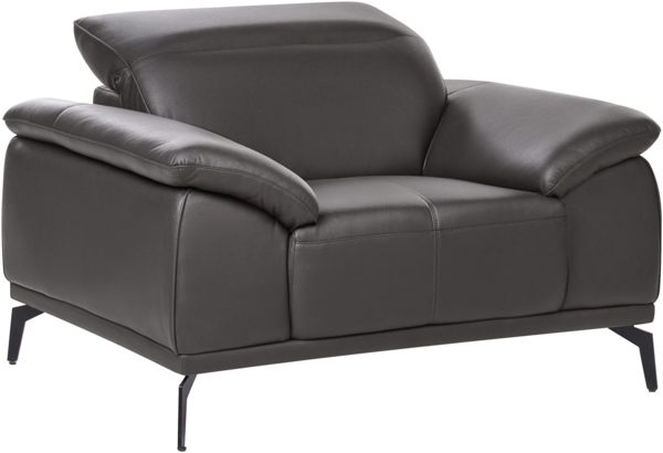 Sessel VEJEN Kunstleder Schwarz