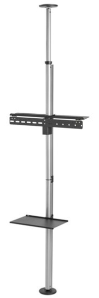 Equip Bodenstandhalter 37-70/1TFT 40kg Boden+Decke sw lite Retail