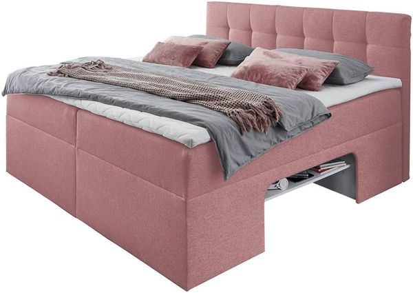 Places of Style Boxbett, Nische im Bettkasten für zusätzlichen Stauraum