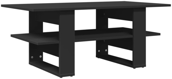 vidaXL Couchtisch Schwarz 102x55x42 cm Holzwerkstoff 823262