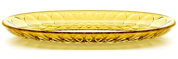 Guzzini Servierschale oval 32 cm Vanity Saffron yellow