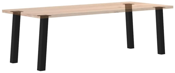 vidaXL Konsolentischbeine 4 Stk. Schwarz 72 cm Stahl 4012504 Bild 7