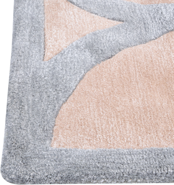 Teppich Viskose sandbeige grau 160 x 230 cm MALAN Bild 6