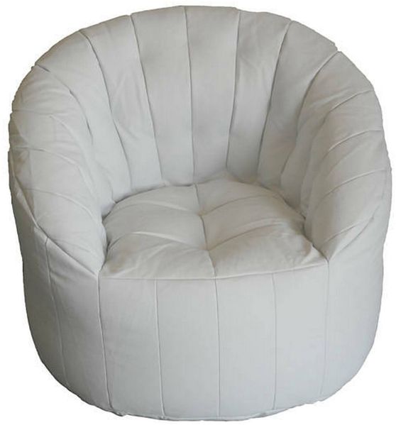 Dmora Sessel Amenso, Gepolsterter Sitz, Einzelsofa im Wohnzimmer, Stuhl mit Armlehnen, Made in Italy, 80x80 h80 cm, Weiß