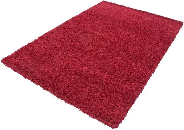 Shaggy Teppich LIFE RED 80 X 150cm Rechteck