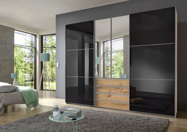 Dreh-/Schwebetürenschrank MAGIC GLAS