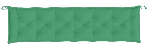 vidaXL Gartenbank-Auflagen 2 Stk. Grün 200x50x7 cm Oxford-Gewebe 361740 Bild 4