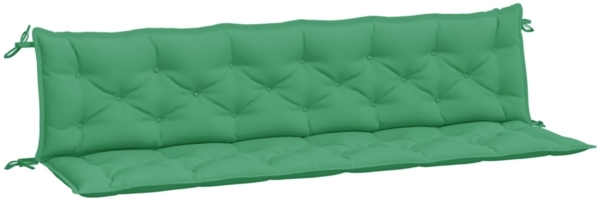 vidaXL Gartenbank-Auflagen 2 Stk. Grün 200x50x7 cm Oxford-Gewebe 361740 Bild 1