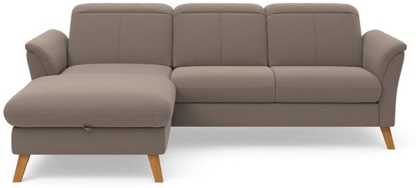 sit&more Ecksofa Romero L-Form, wahlweise mit oder ohne Relax-Funktion, Bettfunktion, Bettkasten
